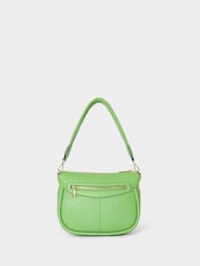 Osprey London Green The Hendrix Leather Shoulder Bag - Image 2 of 5