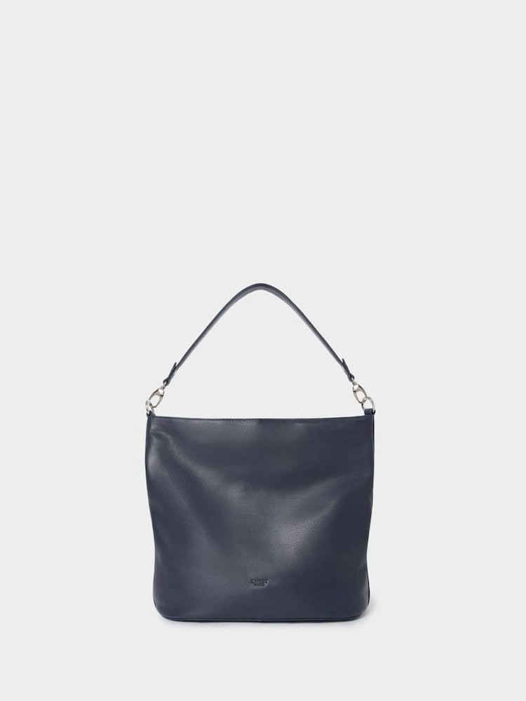 Osprey London Large Blue The Kelso Leather Hobo Bag - Imagem 1 de 5