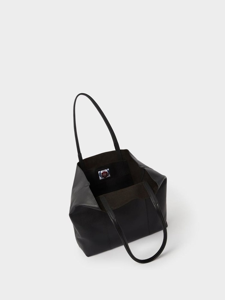 Osprey London The Notting Hill Leather Tote Black Bag - Image 5 of 5