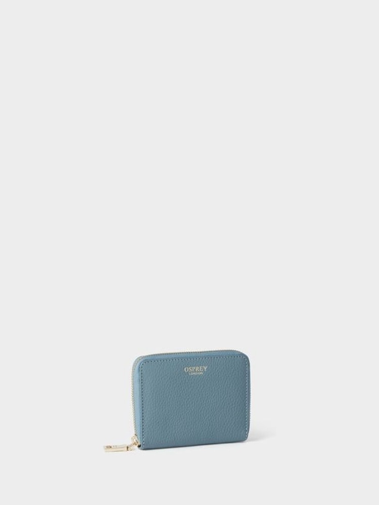 Osprey London Blue The Collier Leather Zip Around Purse - Image 2 of 4