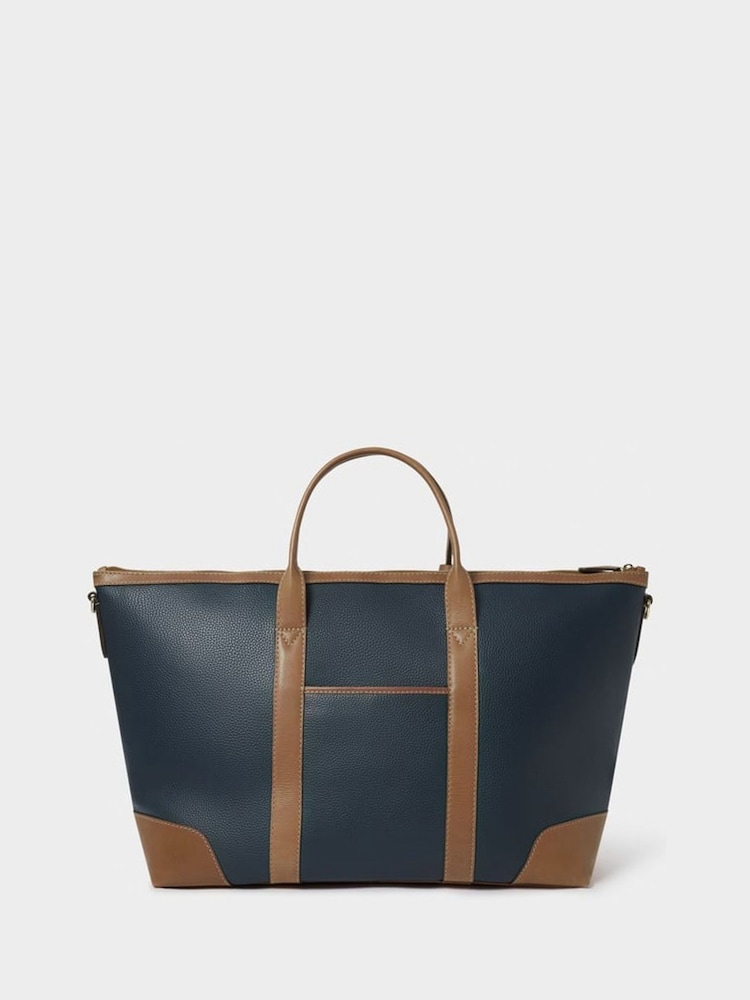 Osprey London Blue The Savanna Leather Weekender Bag - Image 2 of 5