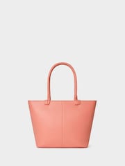 Osprey London Pink The Collier Leather Tote Bag - Image 2 of 5