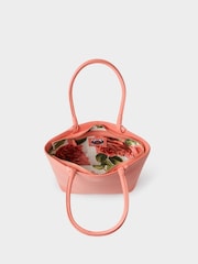 Osprey London Pink The Collier Leather Tote Bag - Image 5 of 5