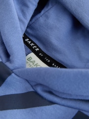 Baker by Ted Baker Blue Oversized Graphic Hoodie and Joggers Set - Image 16 of 16