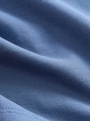 Bright Blue Short Sleeve Polo Shirt (3mths-7yrs) - Image 8 of 8