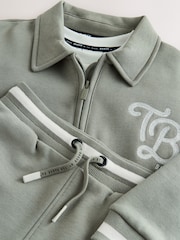 Baker by Ted Baker Green Varsity Jacket, T-Shirt and Shorts Set - Image 13 of 17