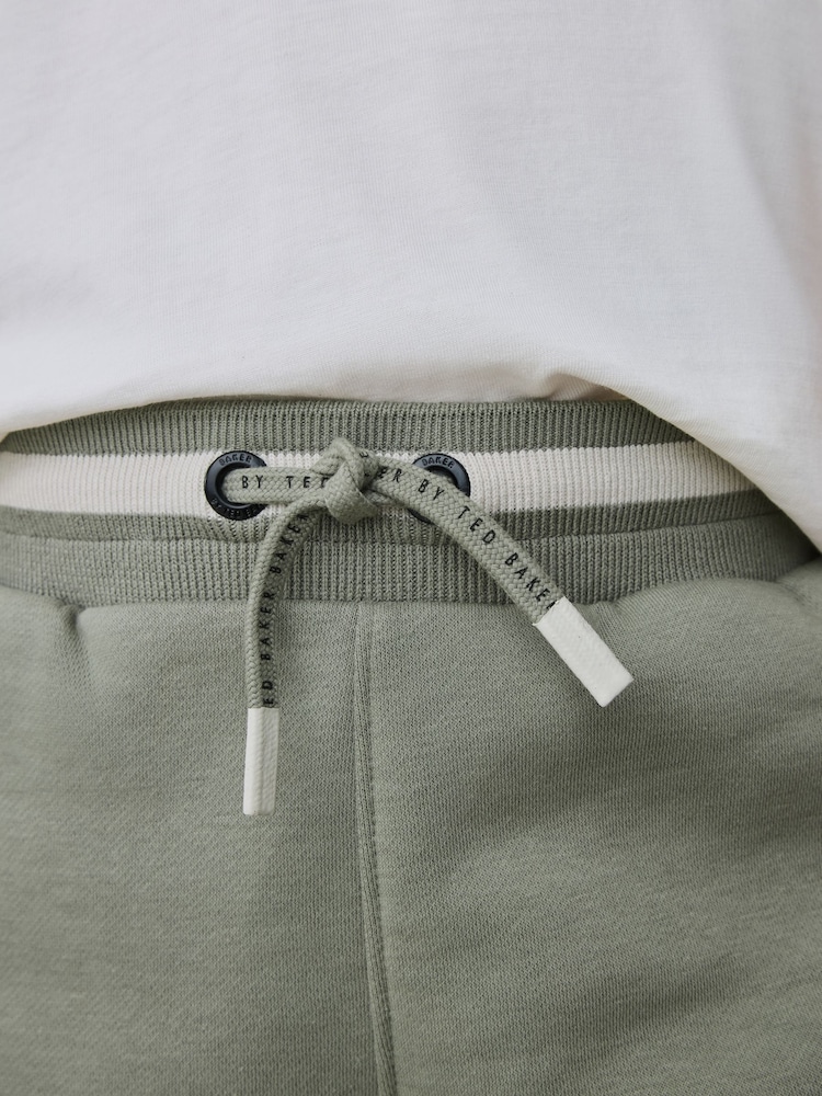 Baker by Ted Baker Green Varsity Jacket, T-Shirt and Shorts Set - Image 17 of 17