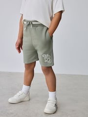 Baker by Ted Baker Green Varsity Jacket, T-Shirt and Shorts Set - Image 8 of 17