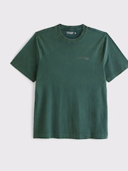 Abercrombie & Fitch Green Back Print T-Shirt - Image 2 of 2