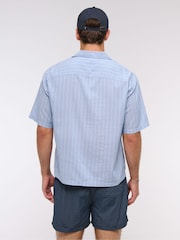 Abercrombie & Fitch Seersucker Striped Shirt - Image 3 of 6