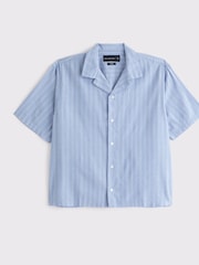 Abercrombie & Fitch Seersucker Striped Shirt - Image 6 of 6