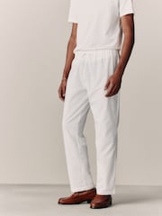 White Kurta Trousers - Image 1 of 4