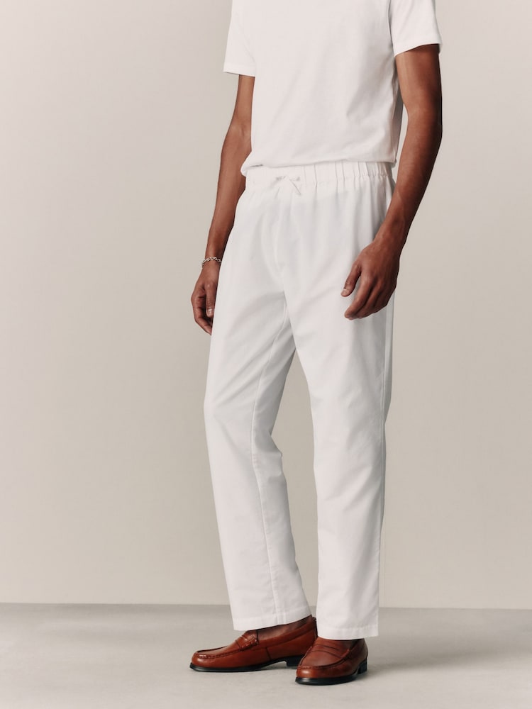 White Kurta Trousers - Image 1 of 4 White Kurta Trousers - Image 1 of 4