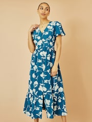 Vestido Midi com estampa Floral Yumi - Imagem 1 de 5