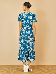 Vestido Midi com estampa Floral Yumi - Imagem 4 de 5