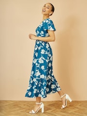 Vestido Midi com estampa Floral Yumi - Imagem 5 de 5