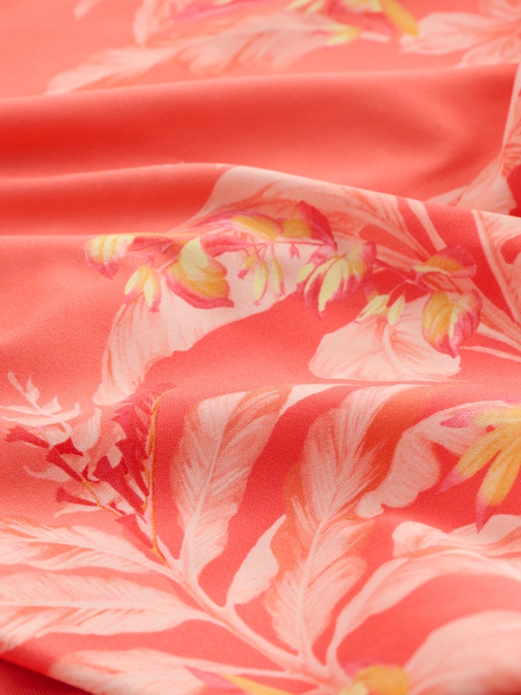 B by Ted Baker Bandeau korallrosa badedrakt med justerbar rynking og magekontroll - Bilde 4 av 4 B by Ted Baker Bandeau korallrosa badedrakt med justerbar rynking og magekontroll - Bilde 4 av 4