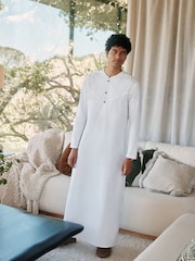 Λευκό - Πουκάμισο Thobe - Εικόνα 2 του 23