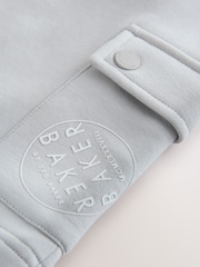 Baker by Ted Baker Oversized Graphic Sweatshirt and Shorts Set - صورة 6 من 7