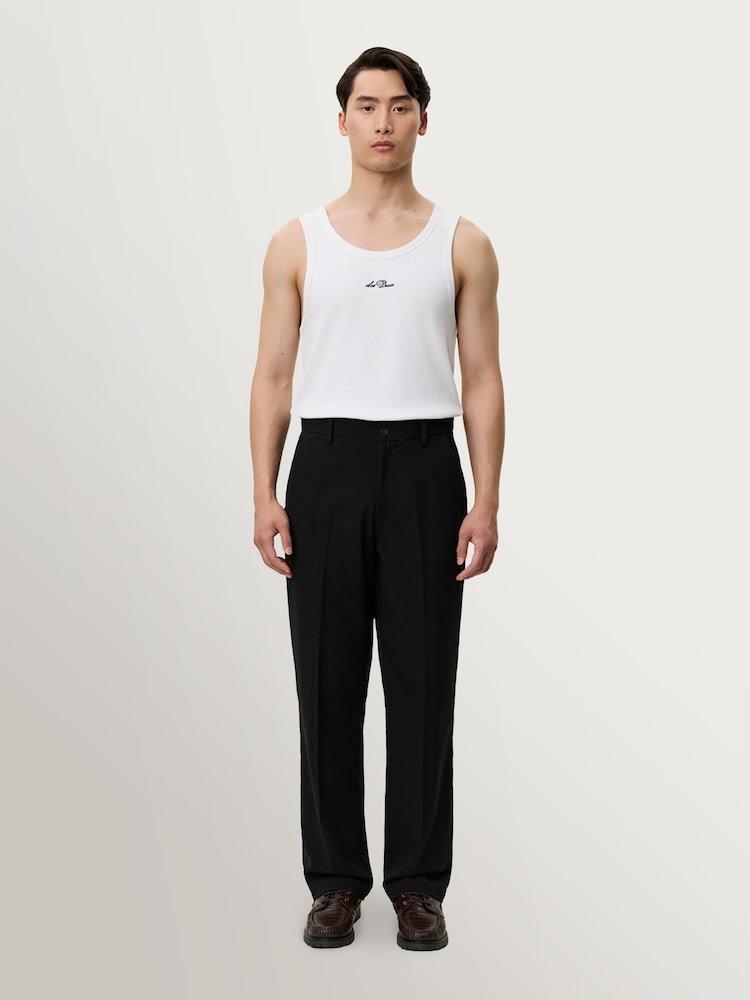 Les Deux Black Como Light Twill Slacks Trousers - Image 2 of 7 Les Deux Black Como Light Twill Slacks Trousers - Image 2 of 7