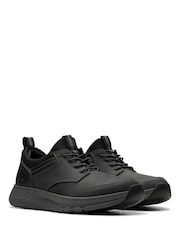 Clarks Black Motion Trek EZ Shoes - Image 4 of 7