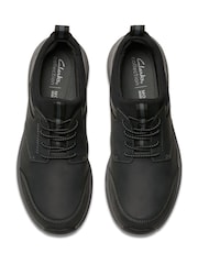 Clarks Black Motion Trek EZ Shoes - Image 5 of 7