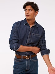 Luz azul - Abercrombie & Fitch Button-Up Shirt - Imagem 1 de 7