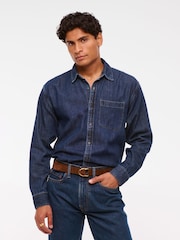 Luz azul - Abercrombie & Fitch Button-Up Shirt - Imagem 3 de 7