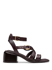 Clarks Red Morwyn Strap Sandals - Image 1 of 7