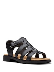 Clarks Black Trivanni Lux Sandals - Image 4 of 7