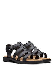 Clarks Black Trivanni Lux Sandals - Image 5 of 7