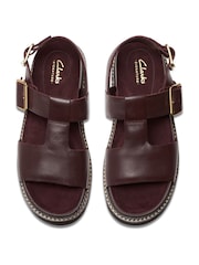Clarks Red Orianna Sky Sandals - Image 5 of 7