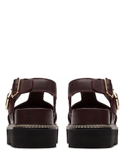Clarks Red Orianna Sky Sandals - Image 6 of 7