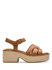 Clarks Brown Coledale Strap Sandals - Image 2 of 7