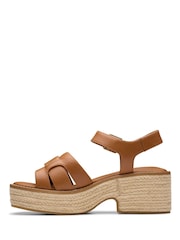 Clarks Brown Coledale Strap Sandals - Image 3 of 7