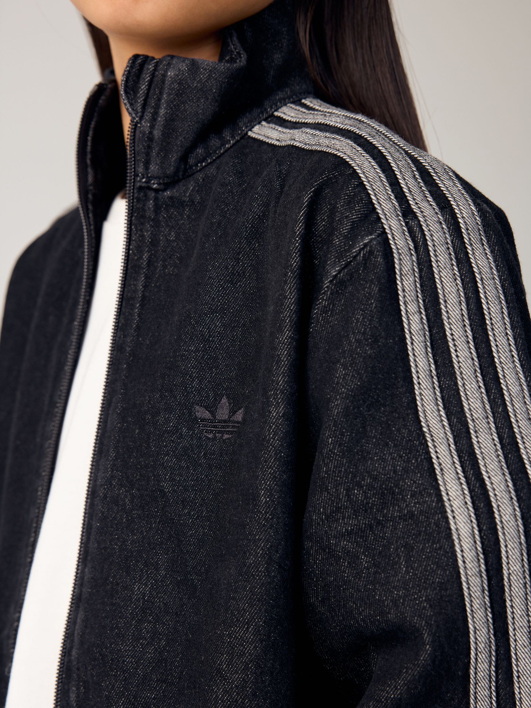 Satın al adidas Originals Firebird Denim ceket Next Turkey sitesinden