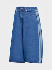 adidas Originals Natural Firebird Denim Shorts - Image 10 of 10