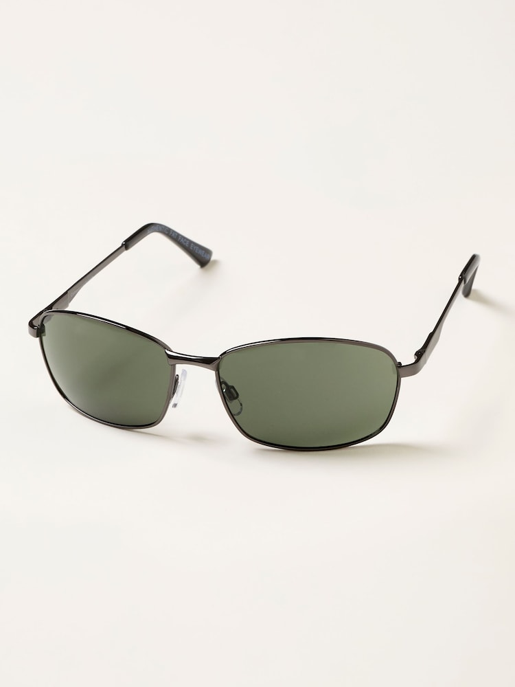 FatFace Otis Gun Metal Sunglasses - Image 2 of 2