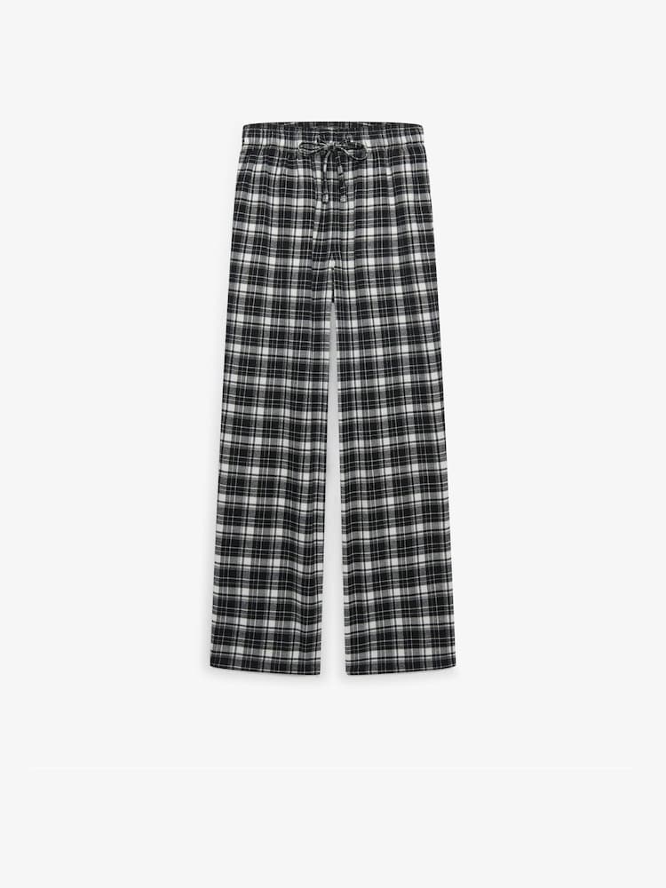 Superdry Cotton Check Elastic Trousers - صورة 1 من 1 Superdry Cotton Check Elastic Trousers - صورة 1 من 1