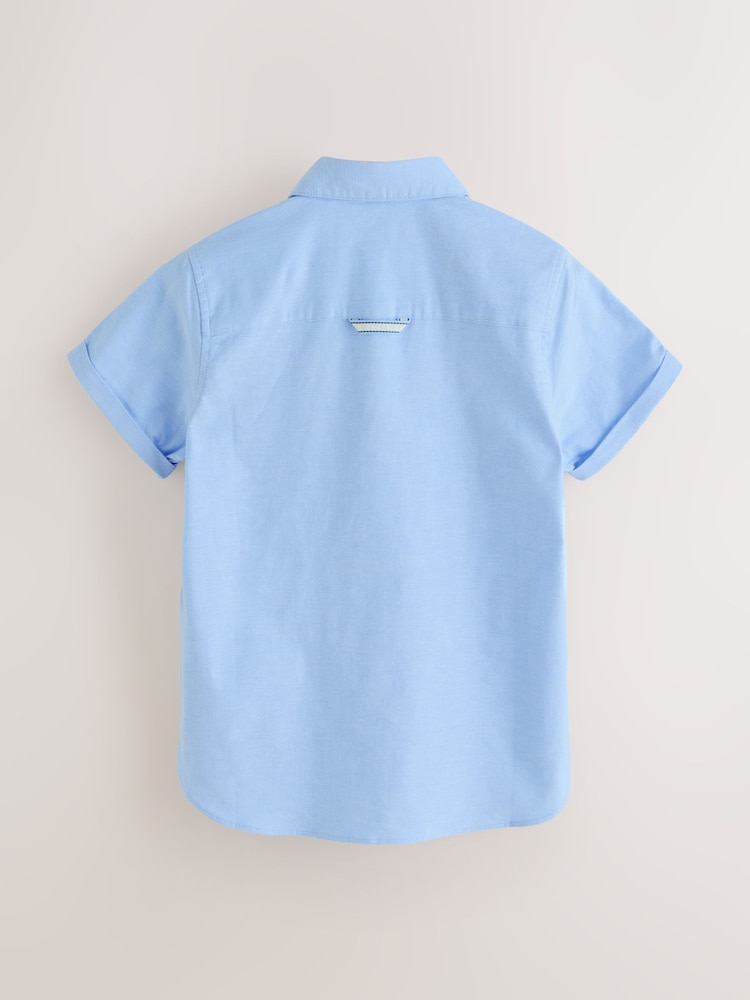 Baker by Ted Baker Short Sleeve Oxford Shirt - Image 2 of 9