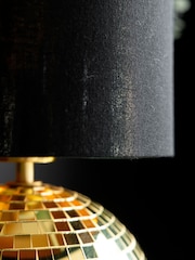 Rockett St George Gold Disco Ball Table Lamp - Image 3 of 6