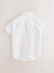 Baker by Ted Baker Short Sleeve Oxford Shirt - Image 2 of 4