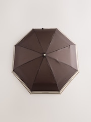 Chocolate Brown Le Marais Auto Open And Close Umbrella - Image 4 of 4