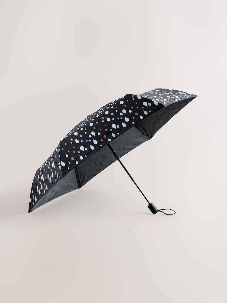 Print Auto Open and Close Umbrella - Image 2 of 4 Print Auto Open and Close Umbrella - Image 2 of 4