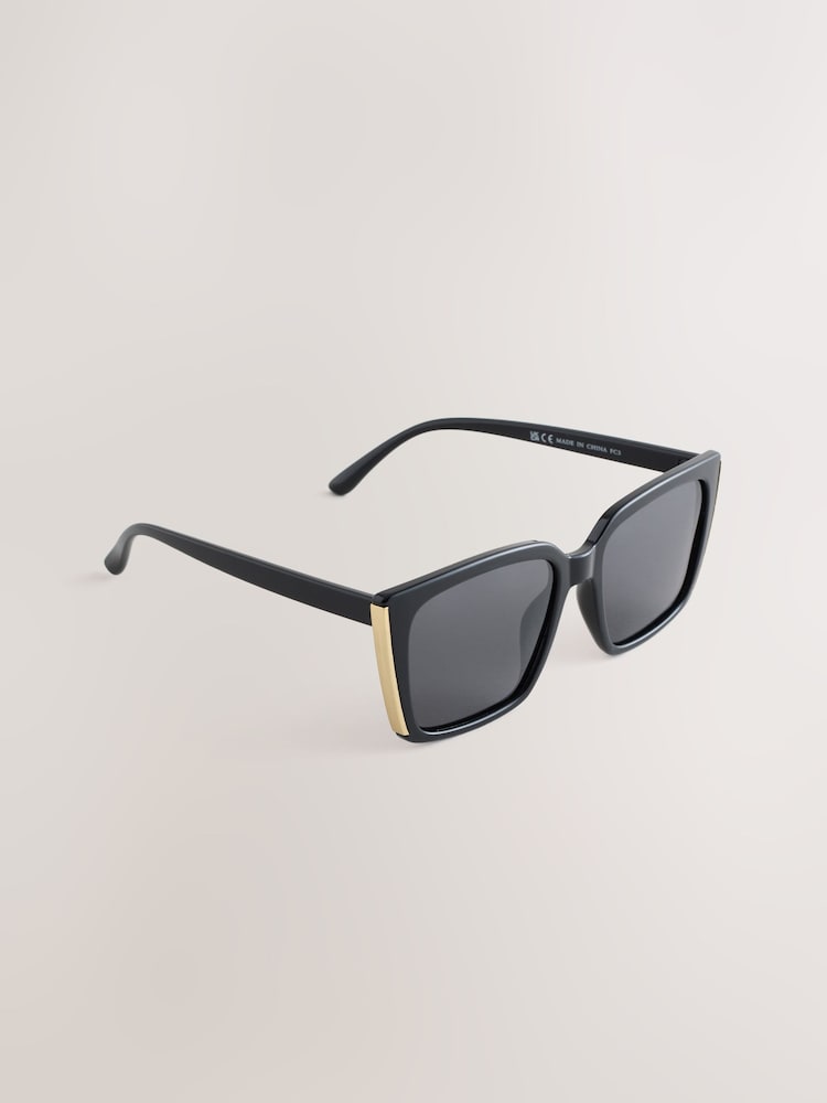 Svart - Square Solbriller - Bilde 1 av 3