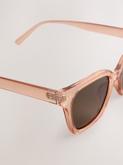 Maro deschis - Ochelari de soare pătrați - Imaginea 6 din 6