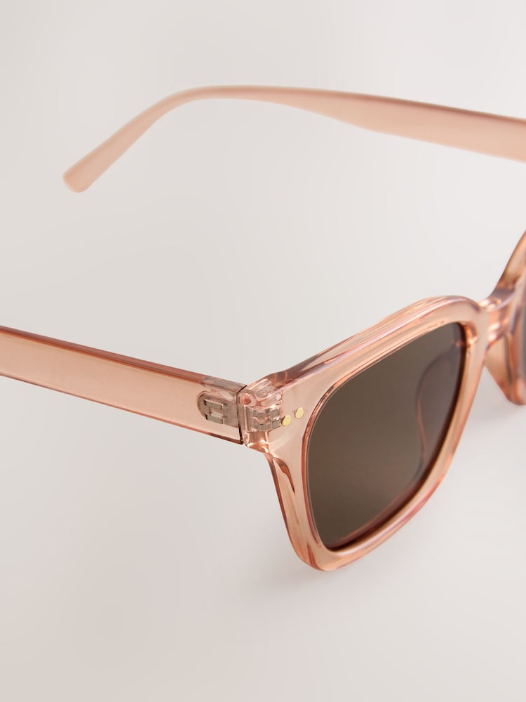 Maro deschis - Ochelari de soare pătrați - Imaginea 6 din 6