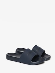 Superdry Blue Logo Pool Sliders - Image 3 of 6