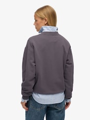 Superdry Vintage Logo Neon Loose Crew Jumper - Imagem 2 de 6