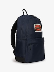 Superdry Blue Classic Patch Montana Backpack - Image 5 of 7